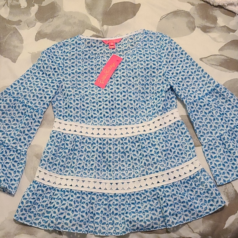 Bell sleeve blouse Lilly Pulitzer